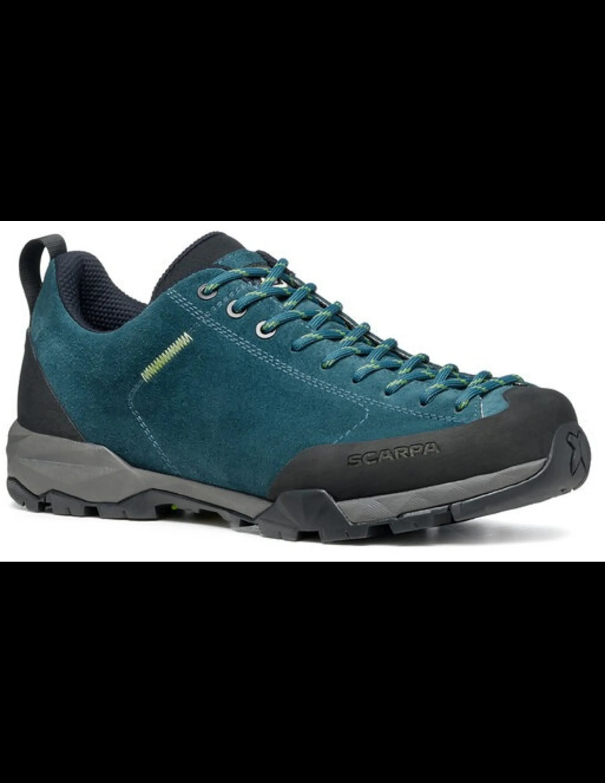 Scarpa Mojito Trail Wandelschoen Heren (Maat – 47, Kleur – Petrol / Light Green)