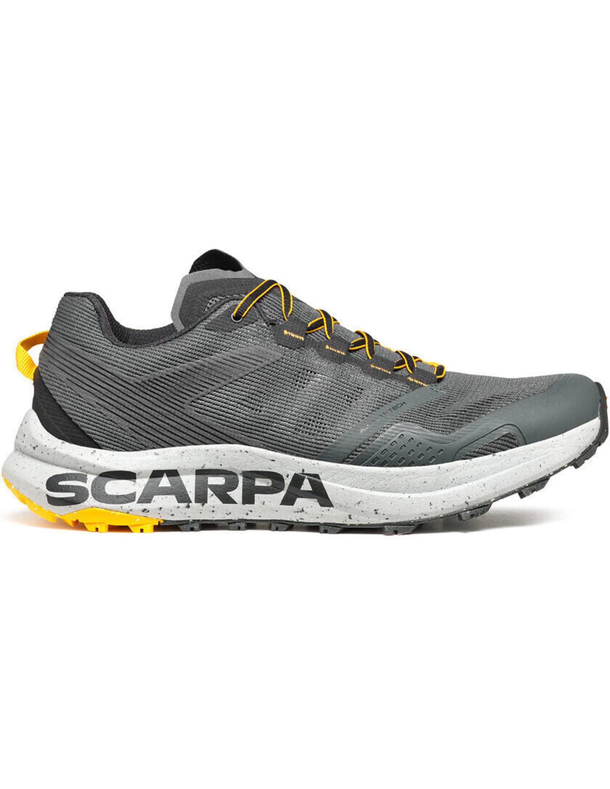 Scarpa Spin Planet Trailrunning Shoe Men’s (Maat – 44,5, Kleur – Anthracite/saffron)