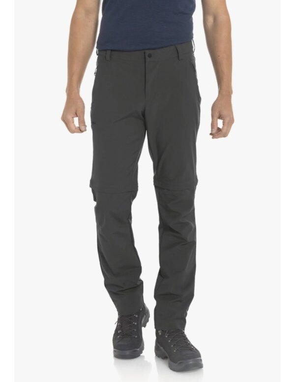 Schöffel Pants Folkstone Zip Off (Maat - 56, Kleur - Charcoal)