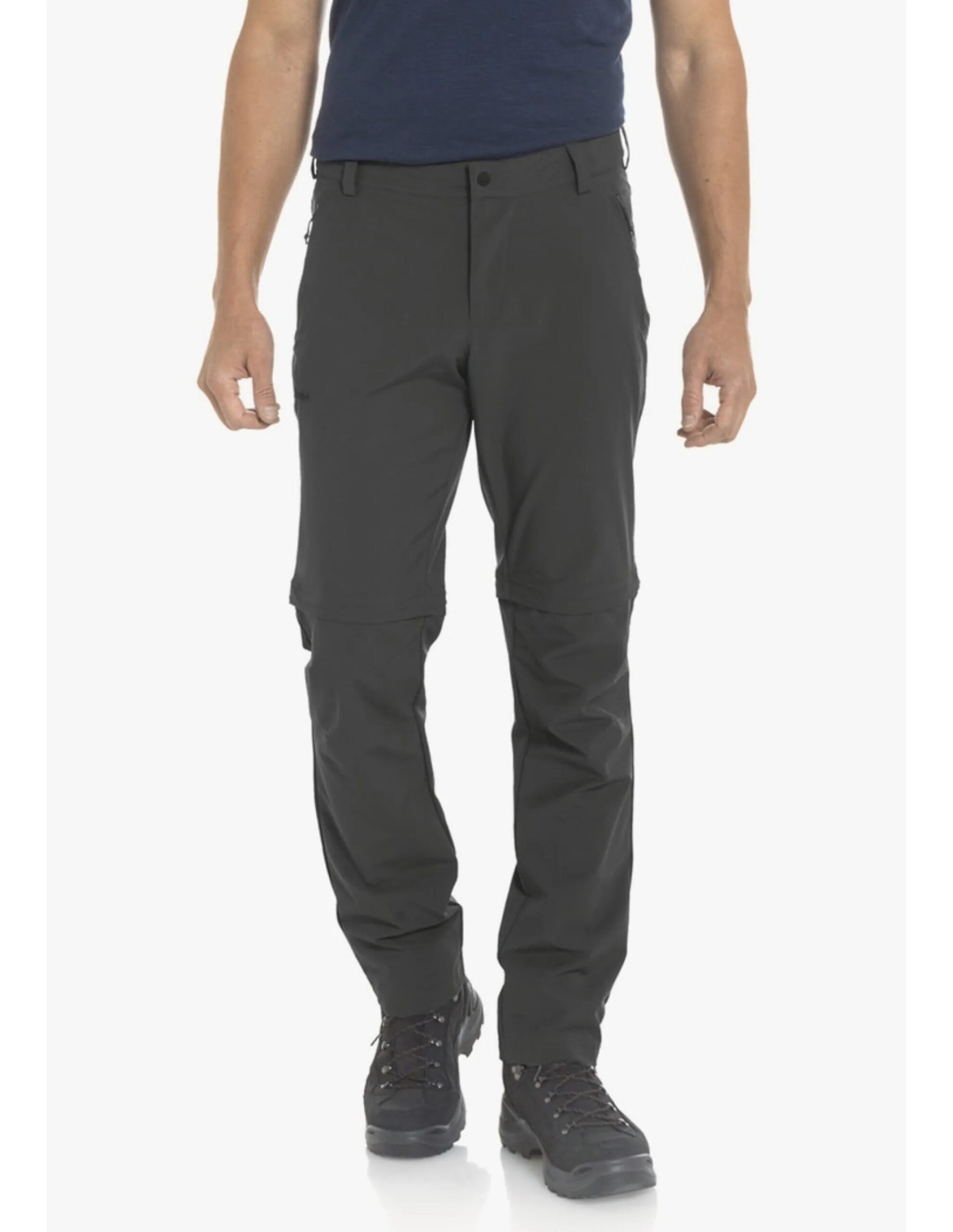 Schöffel Pants Folkstone Zip Off (Maat – 56, Kleur – Charcoal)