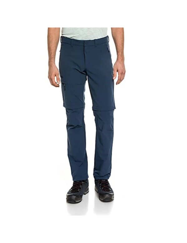 Schöffel Pants Koper1 Zip Off Men (Maat - 52, Kleur - Dress blues)