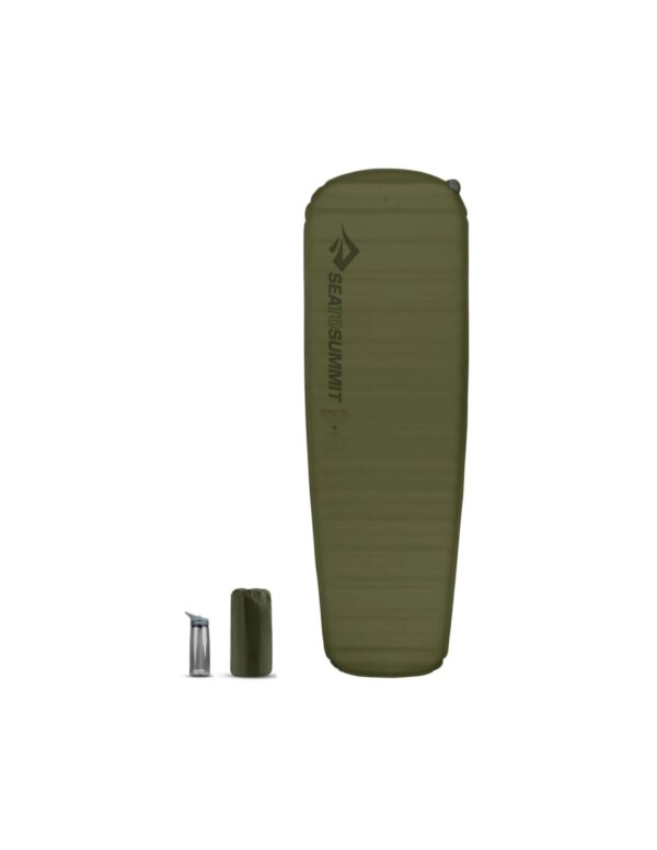 Sea to Summit Camp Plus Self-Inflating Sleeping Mat (Maat - L, Kleur - Moss)