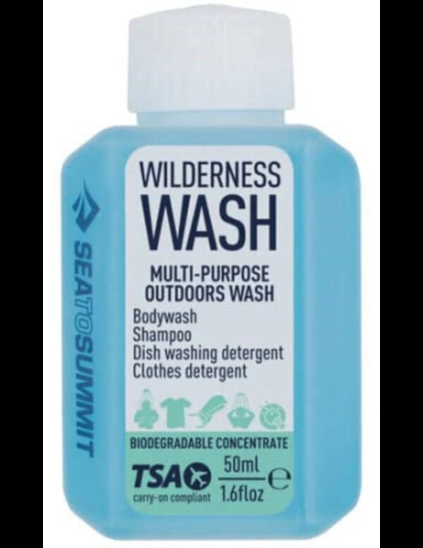 Sea to Summit Wilderness Wash (Maat - 50 ml, Kleur - Sky blue)