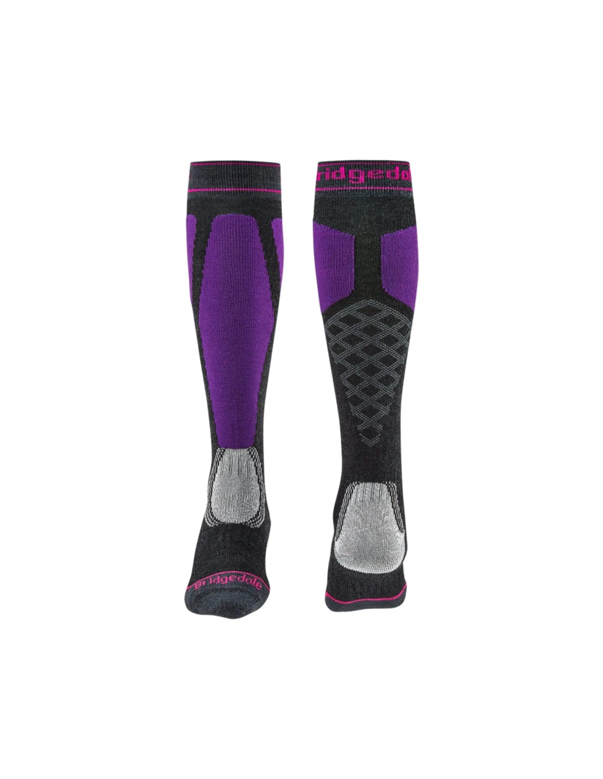 Ski Easy On Endurance Over Calf W (Maat – L, Kleur – Graphite/Purple)