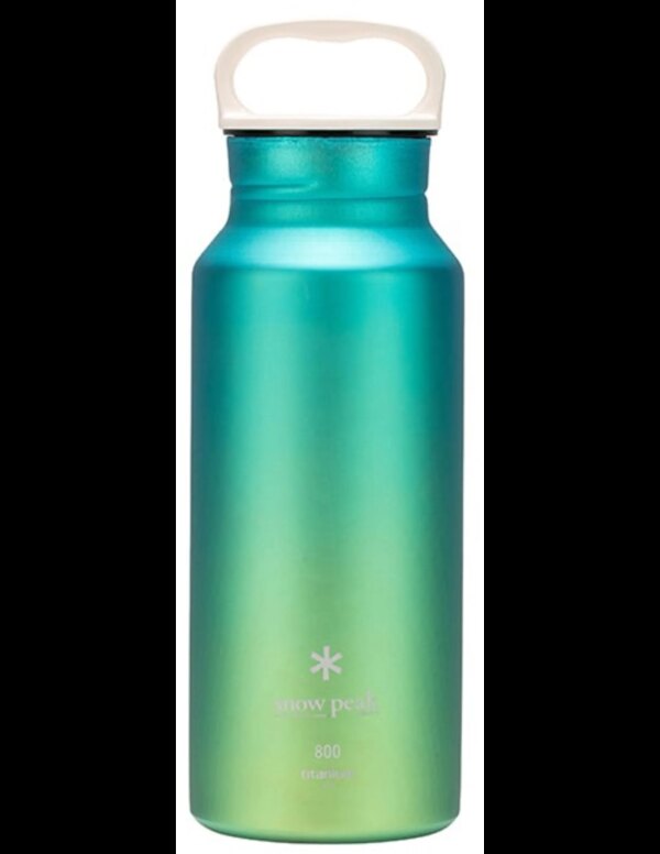 Snowpeak Titanium Aurora Bottle 800 (Maat - 800, Kleur - Ocean)