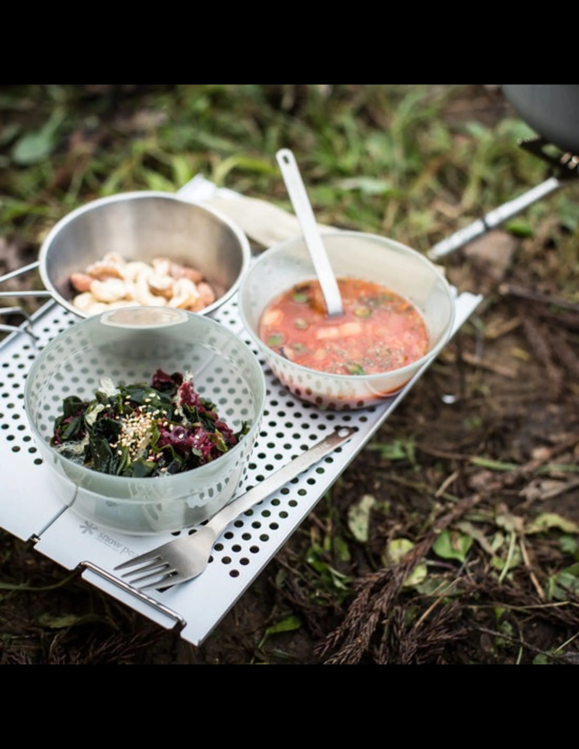 Snowpeak Titanium Fork & Spoon Set (Maat – OS, Kleur – Titanium)