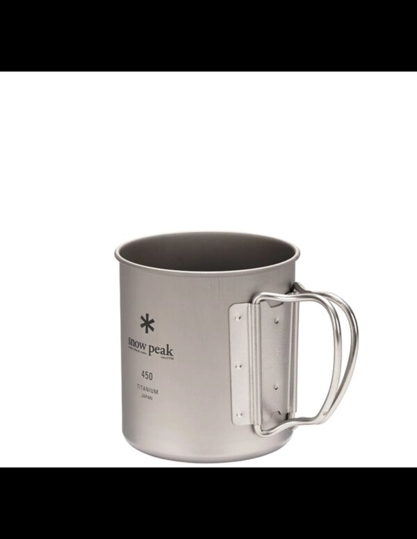 Snowpeak Titanium Single-Wall 450 Mug (Maat - 450, Kleur - Silver)