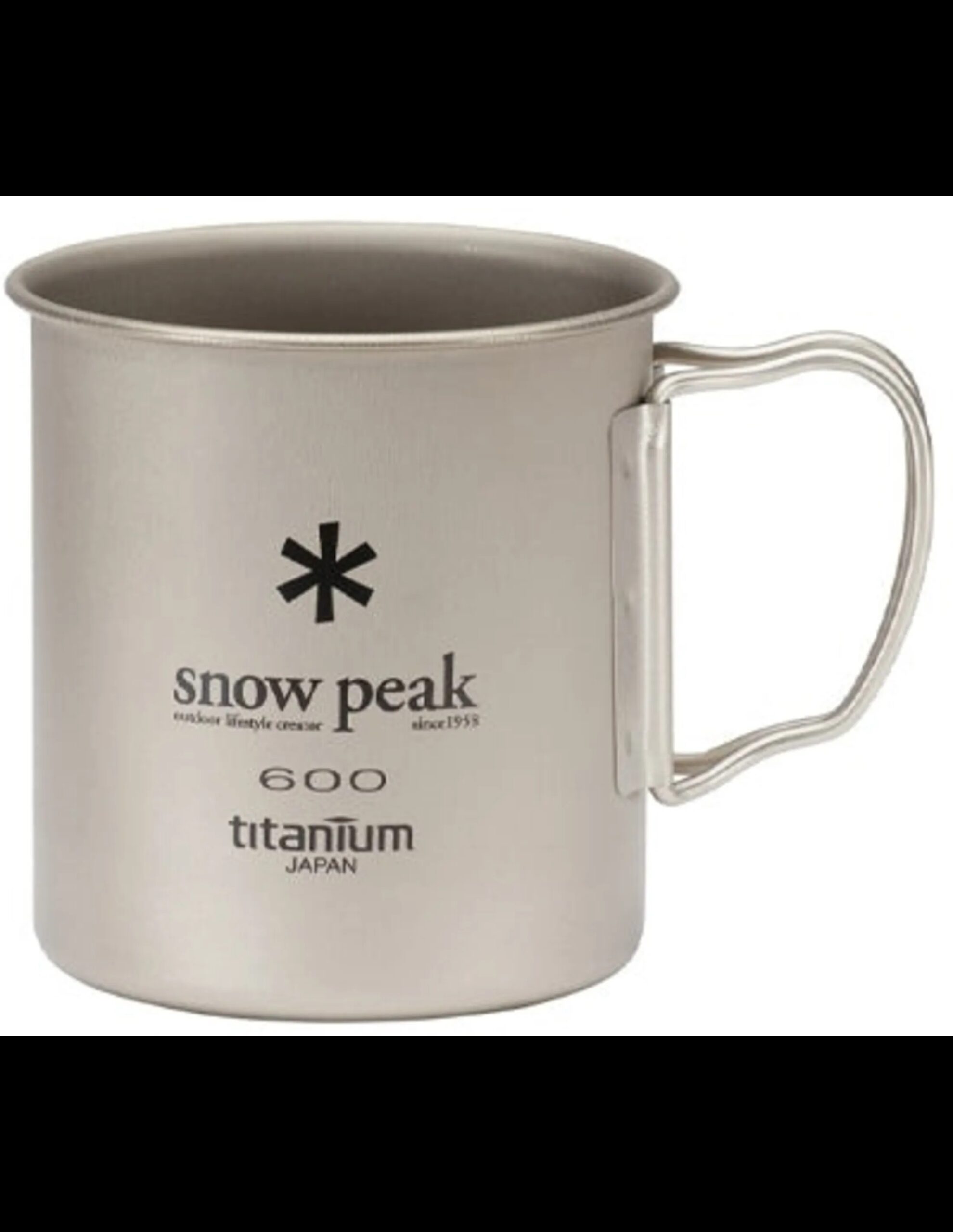 Snowpeak Titanium Single-Wall 600 Mug (Maat – 600, Kleur – Silver)