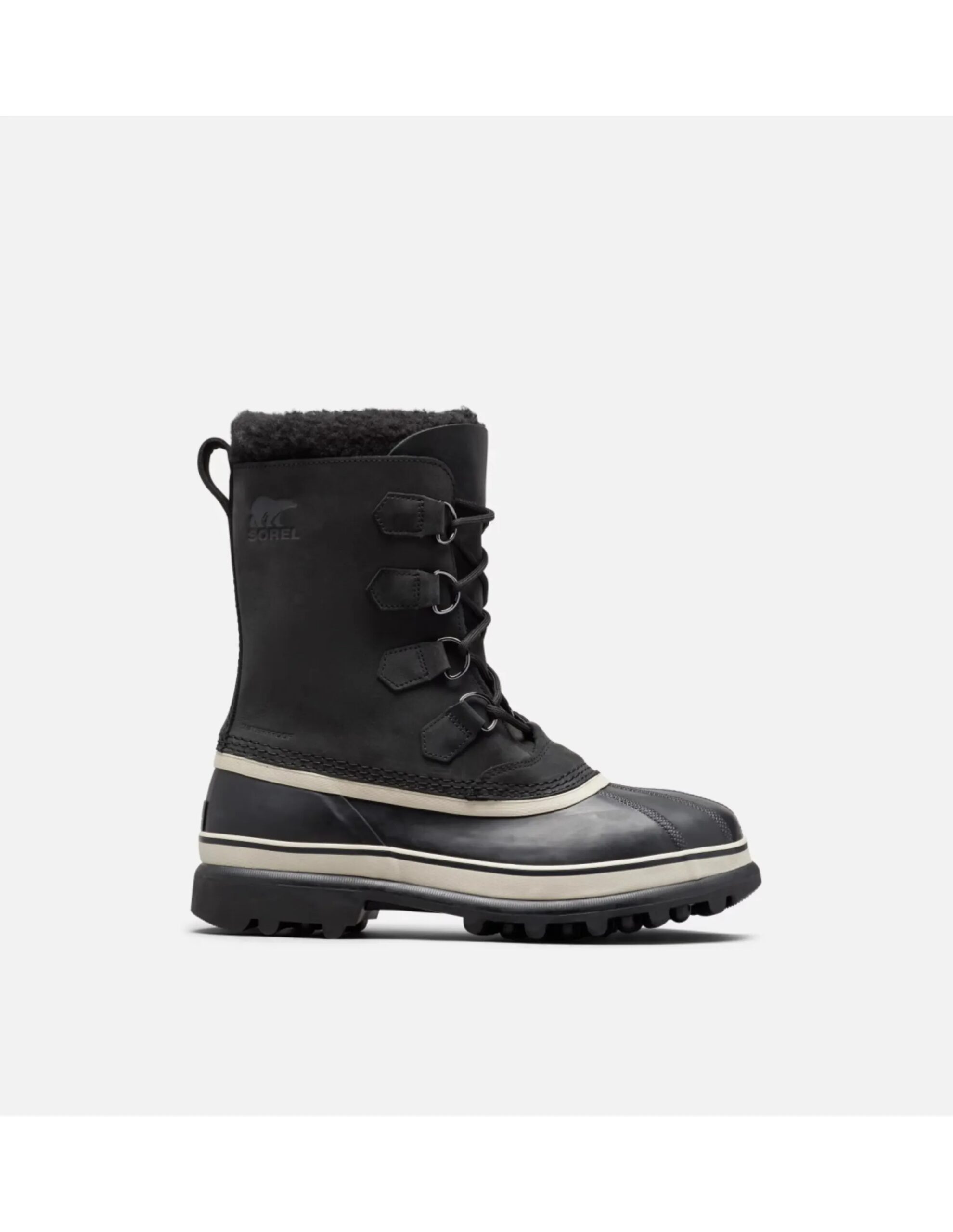 Sorel Men’s Caribou™ Waterproof Boot (Maat – 12, Kleur – Black, Dark Stone)
