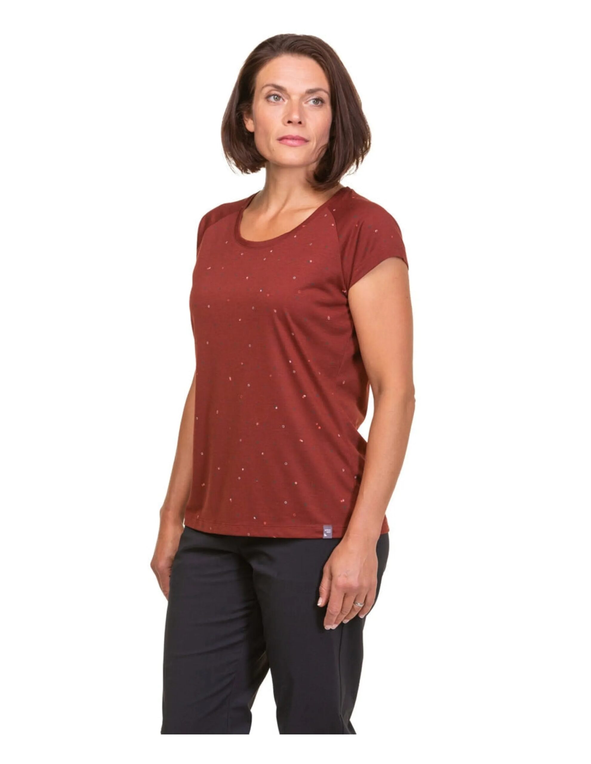Sprayway Women’s Dot Tee (Maat – 16, Kleur – Chipotle)