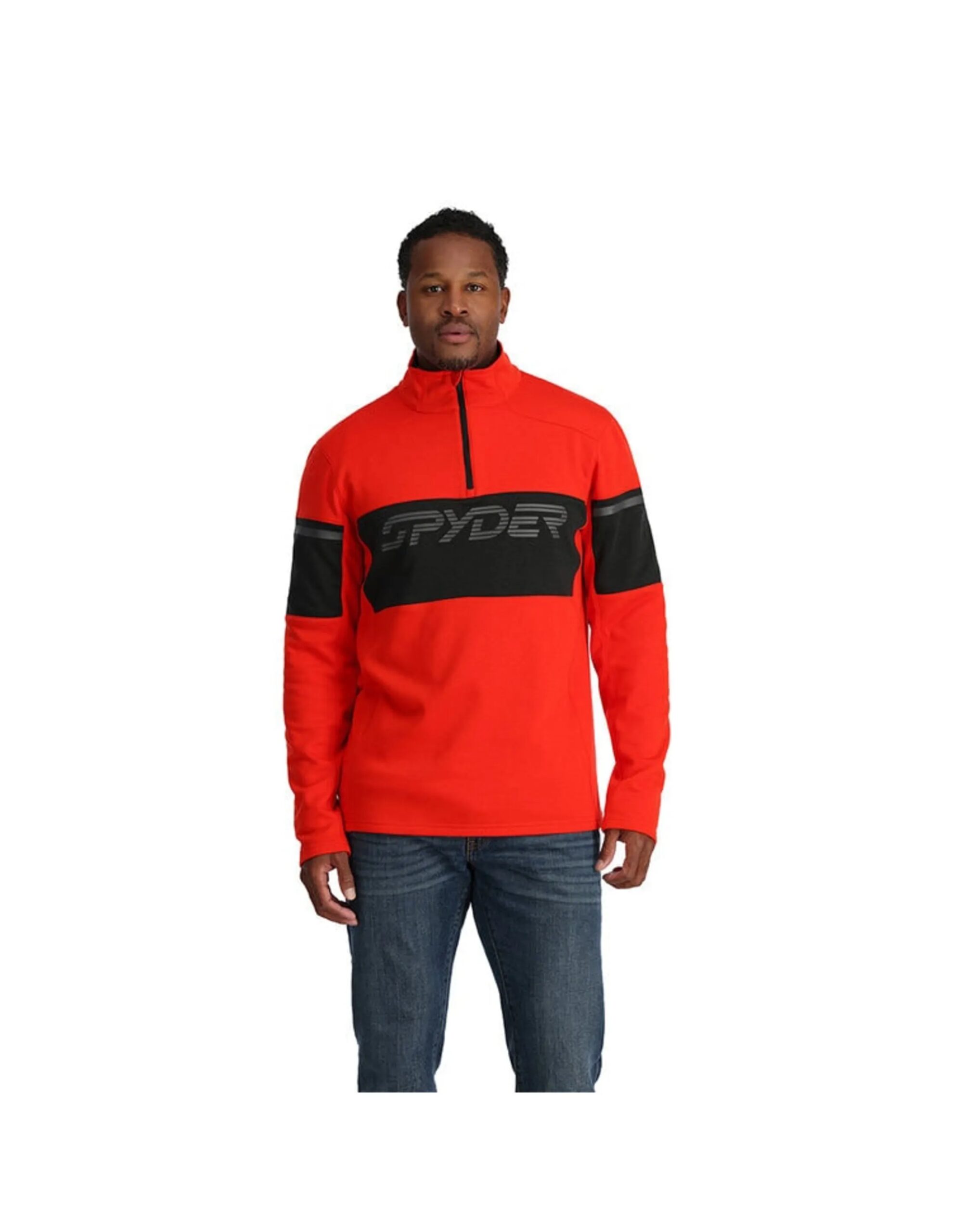 Spyder Speed Fleece 1/2 Zip Men´s (Maat – M, Kleur – Volcano)