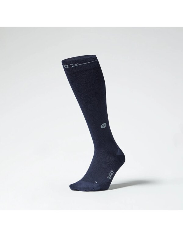 Stox Everyday Merino Socks Men (Maat - 46-49, Kleur - Dark Blue / Grey)