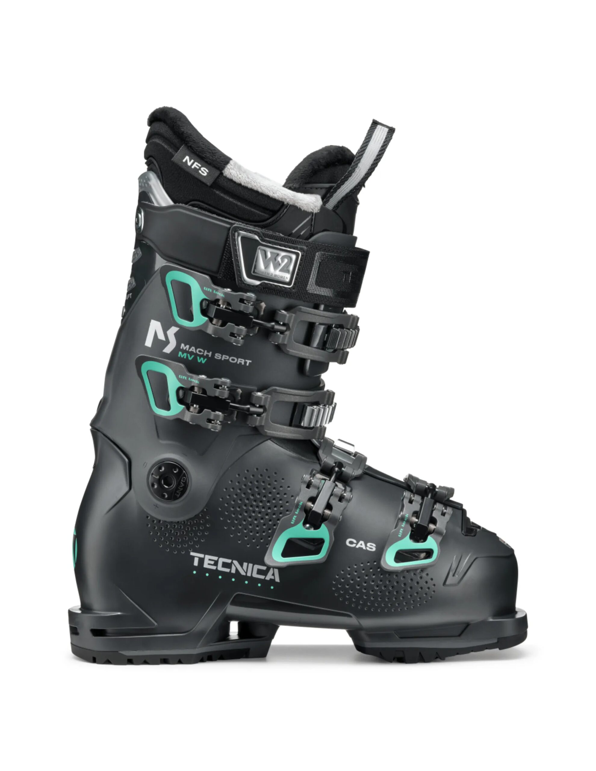 Tecnica Mach Sport MV 85 GW Women´s (Maat – 25,5, Kleur – Graphite)