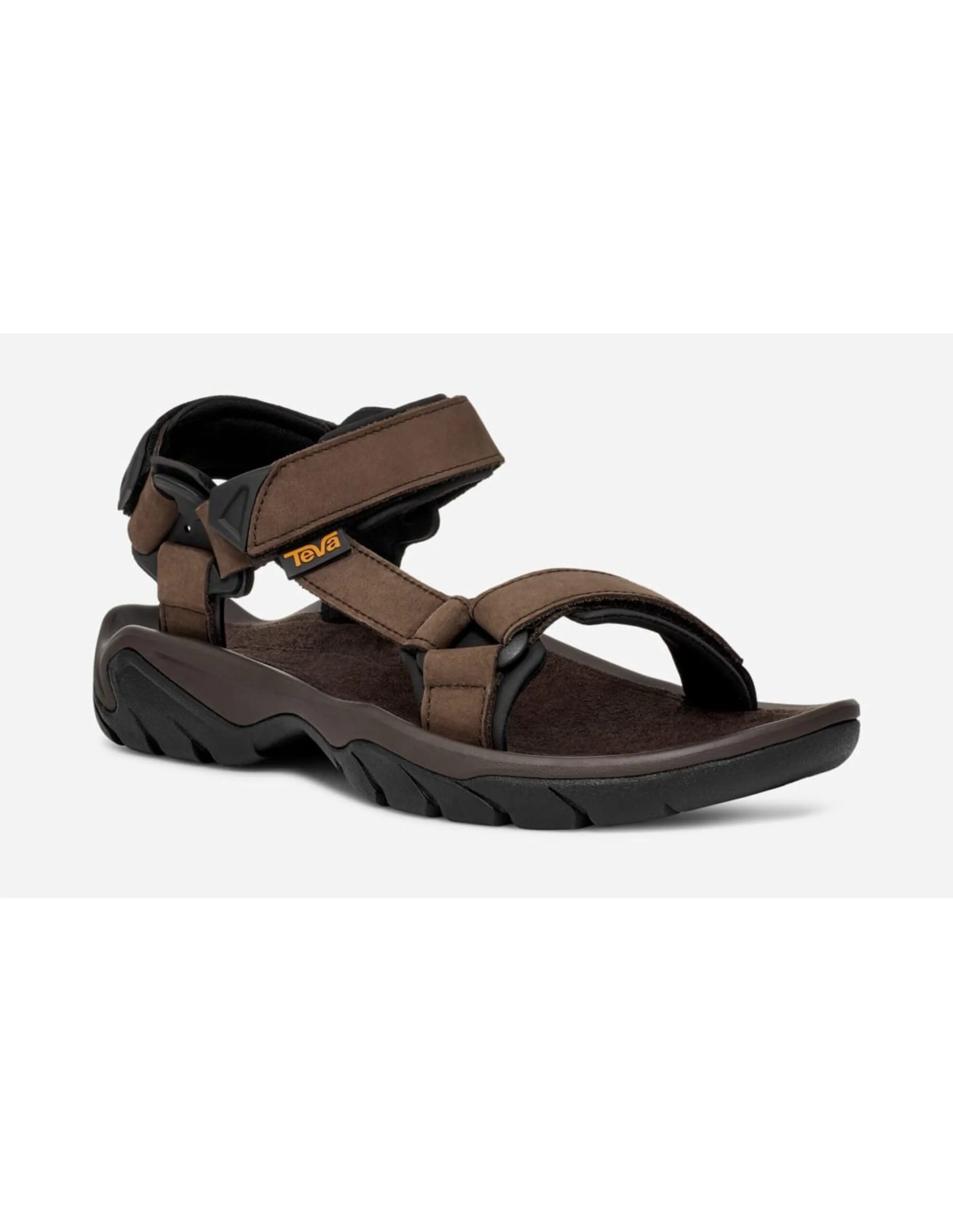 Teva Terra Fi 5 Universal Leather Sandaal Heren (Maat – US 8, Kleur – Turkish Coffee)
