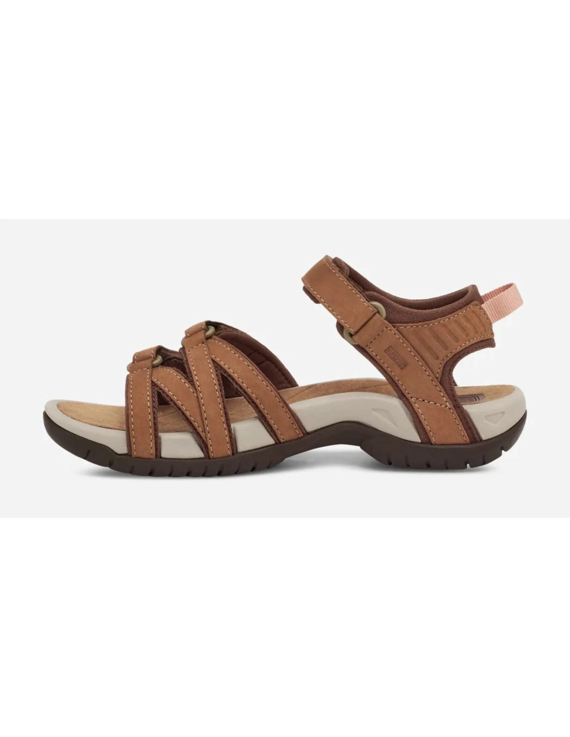 Teva Tirra Leather Sandal Dames (Maat – US 6, Kleur – Honey Brown)