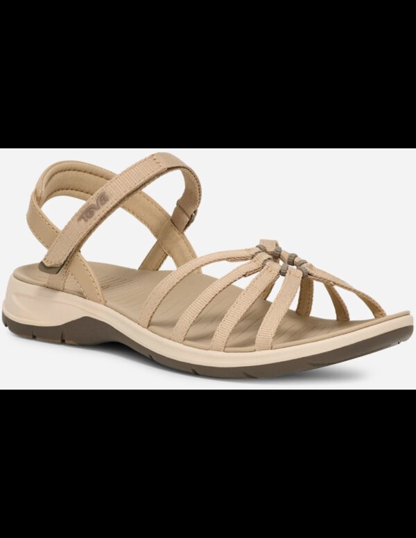 Teva Tirra Traveler Dames Sandaal (Maat - US 11, Kleur - White Pepper)
