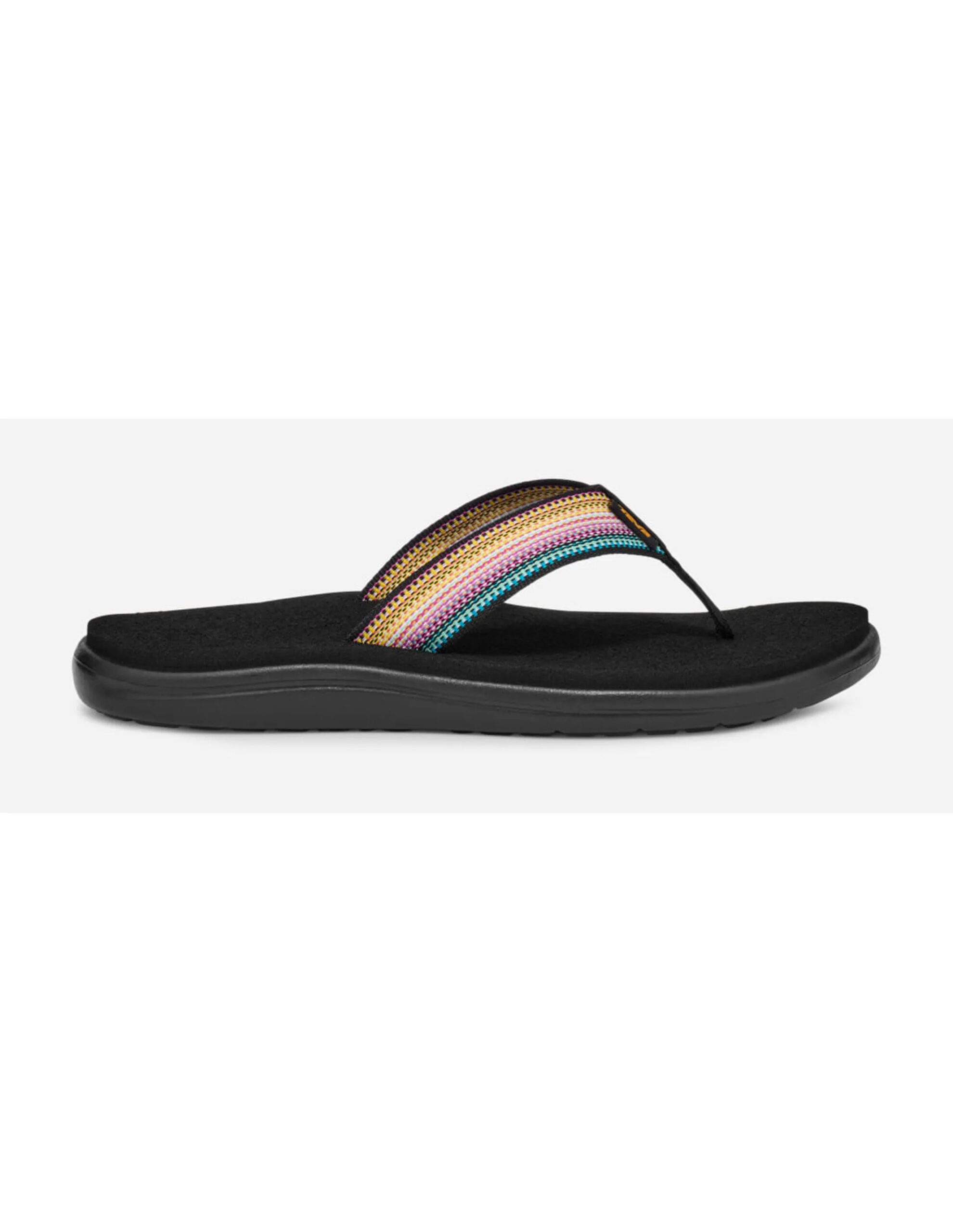 Teva Voya Flip Teenslipper Dames (Maat – US 11, Kleur – Antiguous Black Multi)