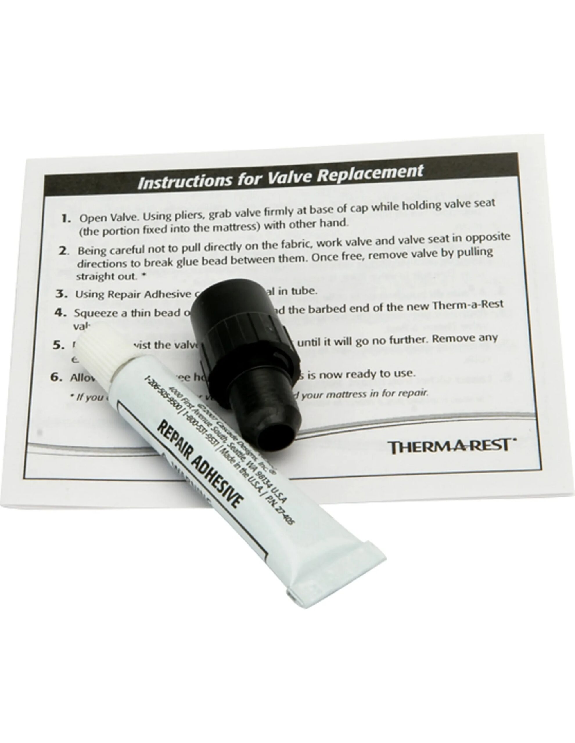 Thermarest Valve Repair Kit (Maat – NS, Kleur – NS)