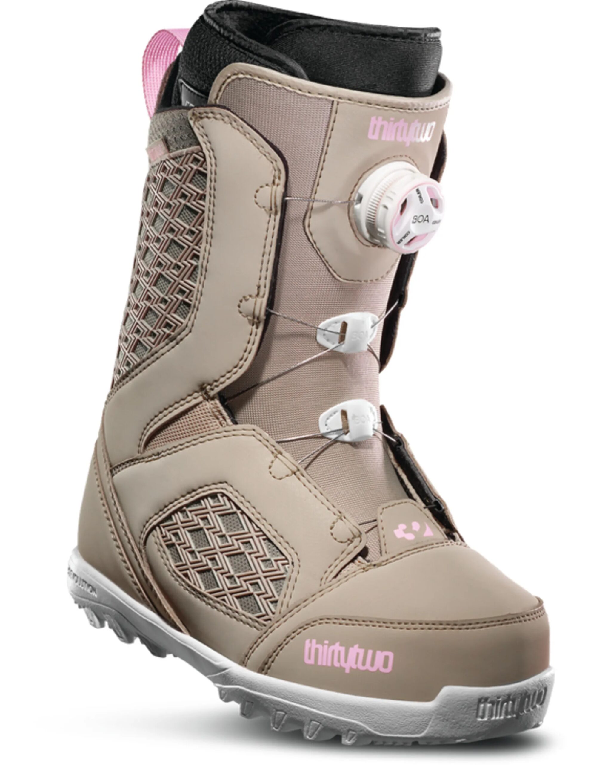 ThirtyTwo STW BOA Womens Snowboardboots (Maat – 8, Kleur – Tan)