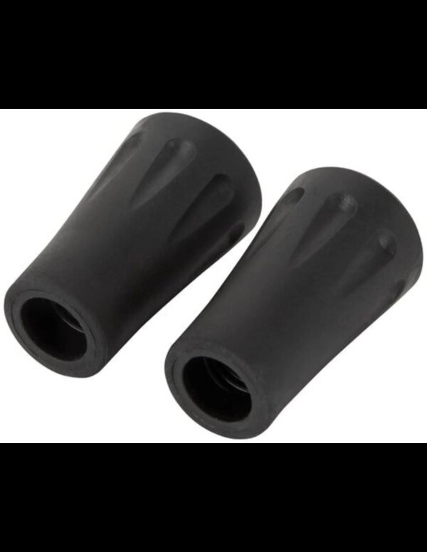 Trekmates Rubber Tip Dopjes 2 Stuks (Maat - OS, Kleur - Black)