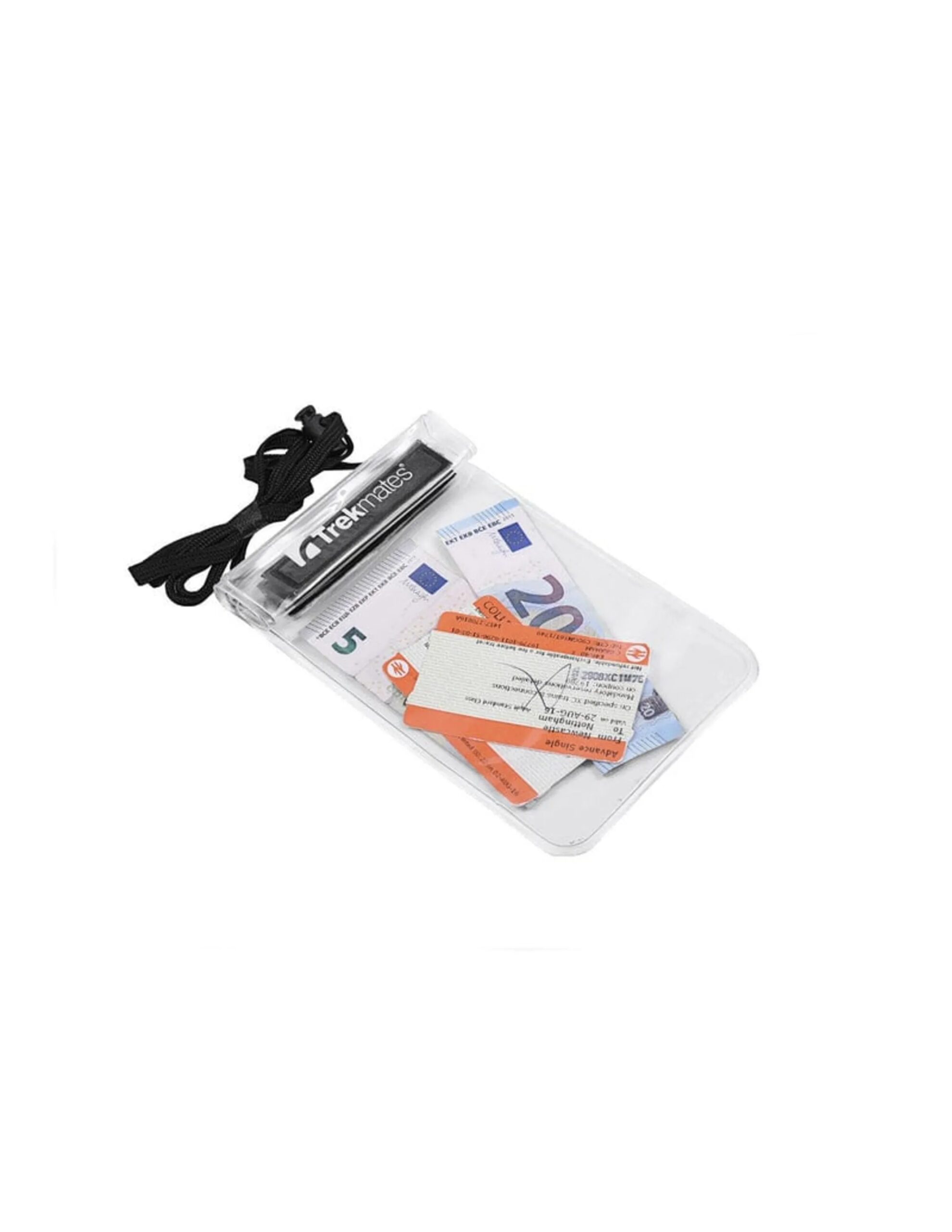 Trekmates Soft Feel Neck Pouch (Maat – OS, Kleur – Clear)