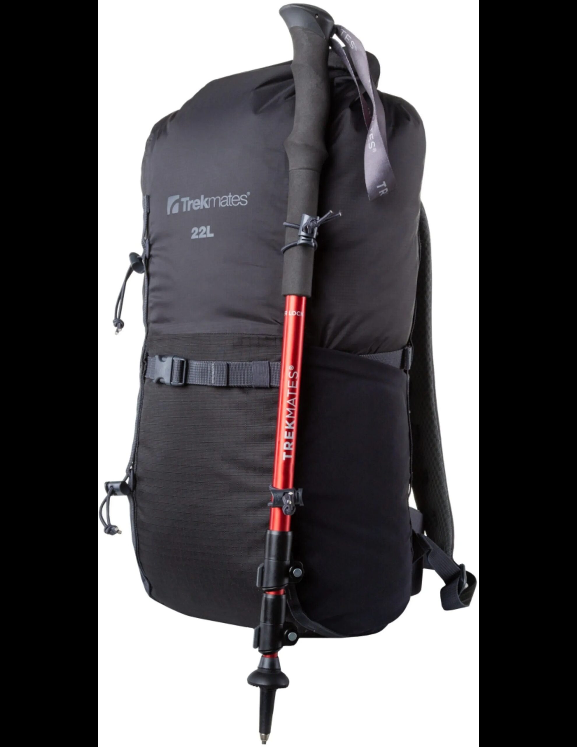 Trekmates Trekker Lock Pole (Maat – OS, Kleur – Chilli Pepper)