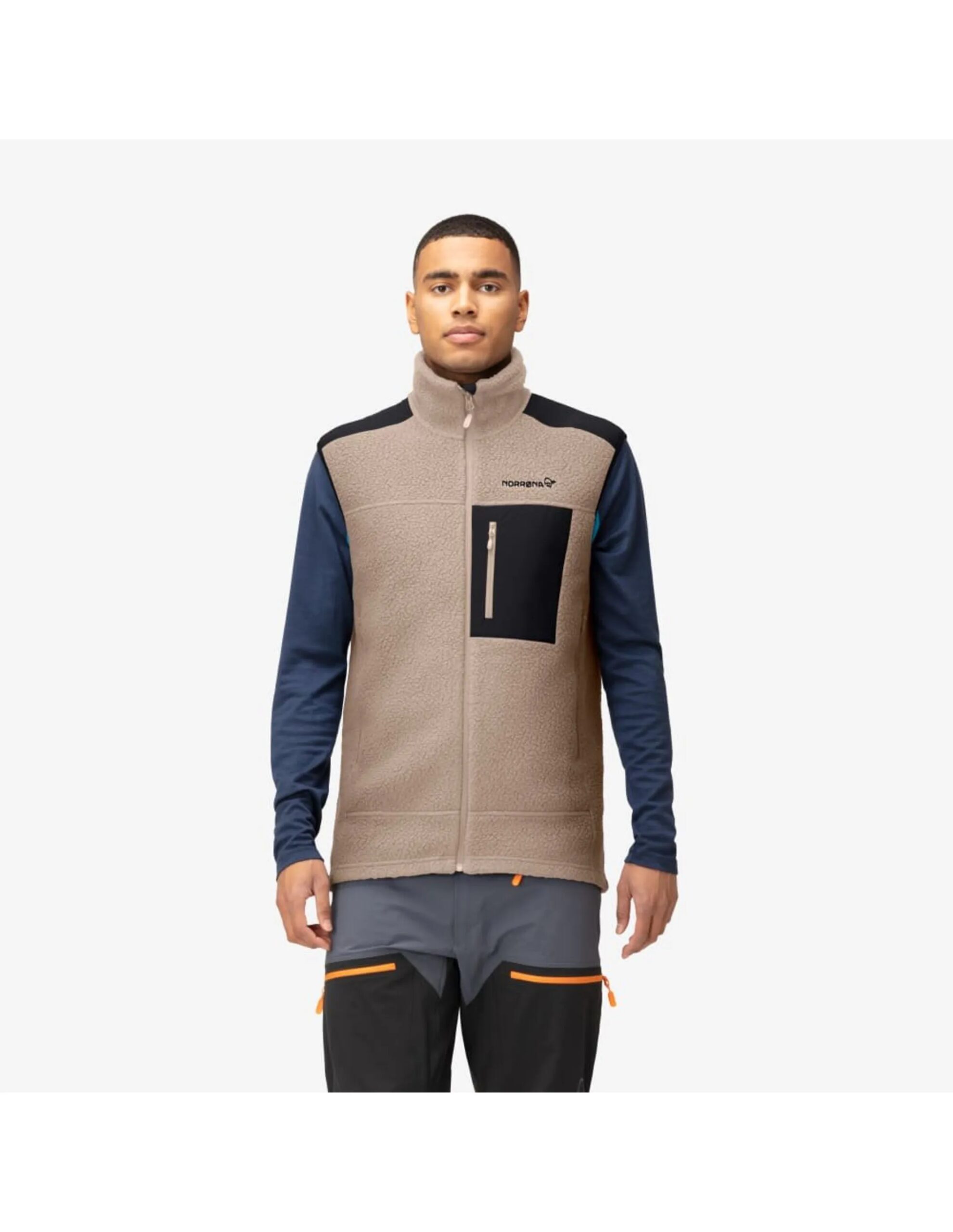Trollveggen Thermal Pro Vest M’s (Maat – M, Kleur – Winter Twig)