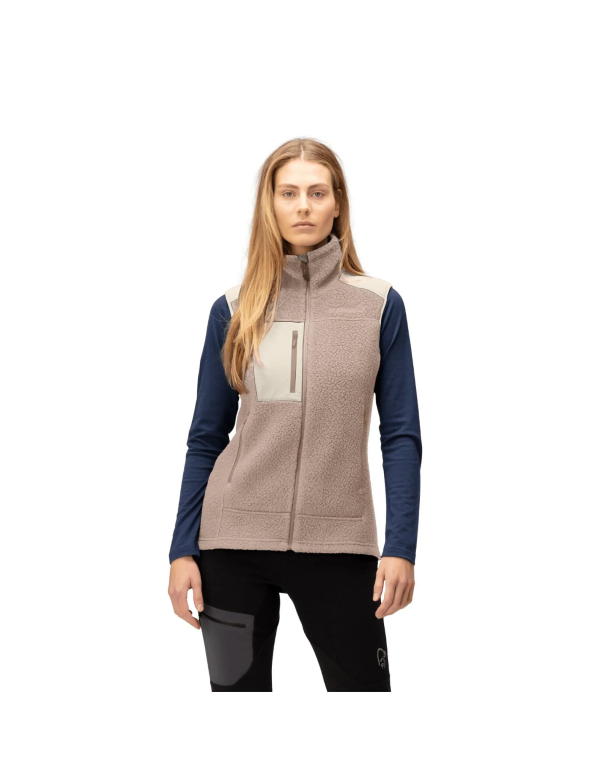 Trollveggen Thermal Pro Vest W’s (Maat – L, Kleur – Winter Twig)