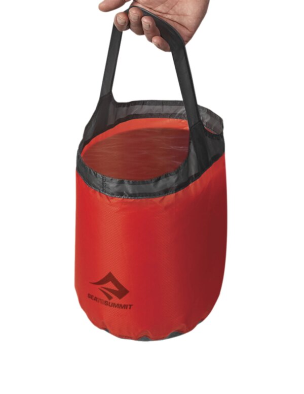 Ultra-Sil™ Folding Bucket 10 Litre (Kleur - Orange/Black)