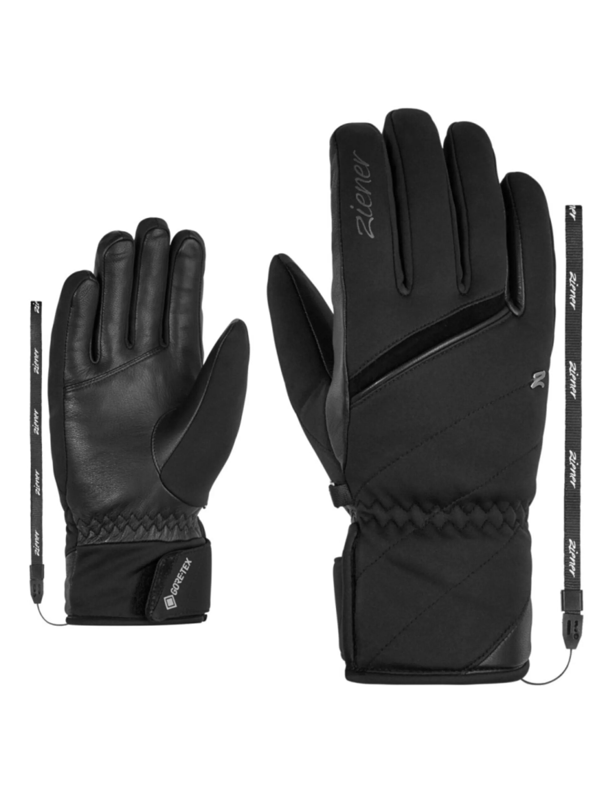 Ziener Kiyuna Gtx Pr Lady Glove (Maat – 6, Kleur – Black)