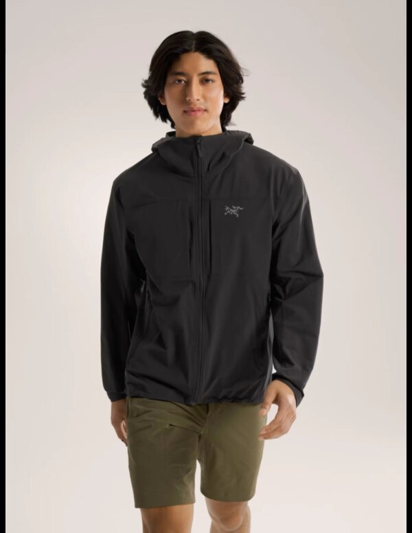 Arc'teryx Gamma Lightweight Hoody Heren (Maat - XL, Kleur - Black)