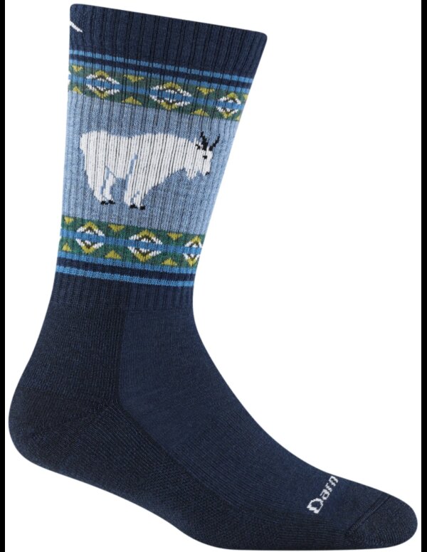 Darn Tough Vanna Grizzle Boot Midweight Wandelsokken Dames (Maat - M, Kleur - Goat Blue)