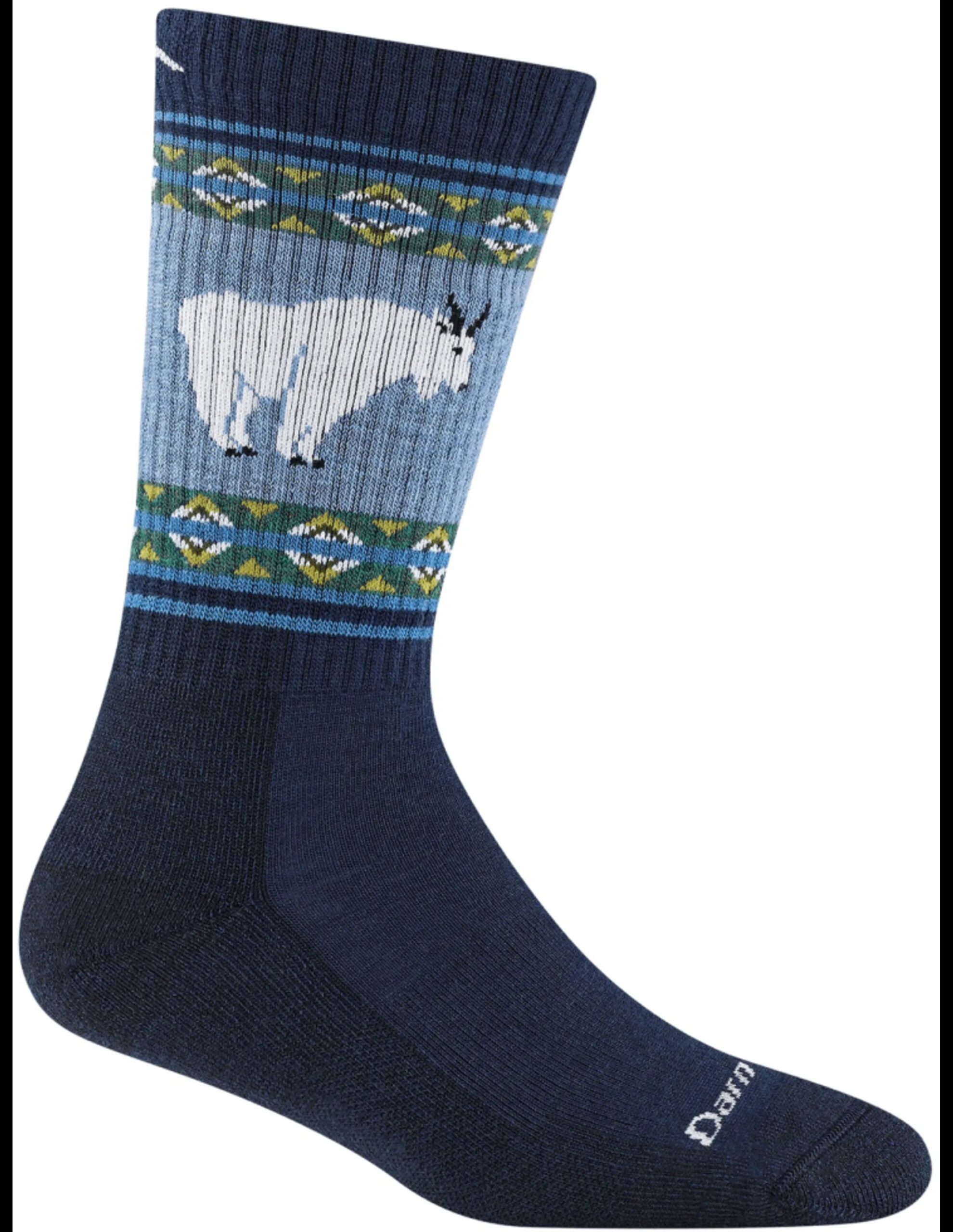 Darn Tough Vanna Grizzle Boot Midweight Wandelsokken Dames (Maat – M, Kleur – Goat Blue)