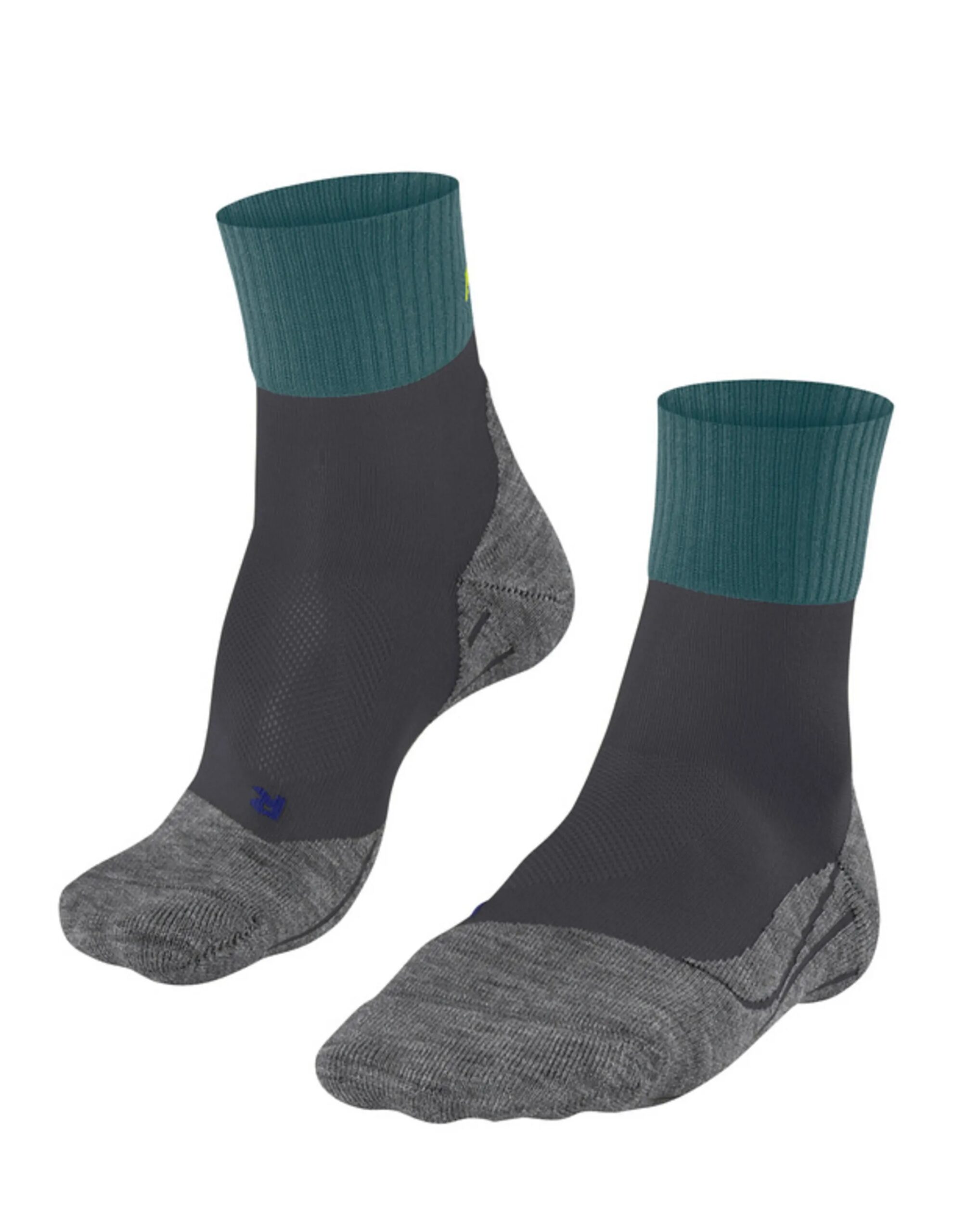 FALKE TK2 Explore Cool Short Wandelsokken Heren (Maat – 42-43, Kleur – Amazonia)