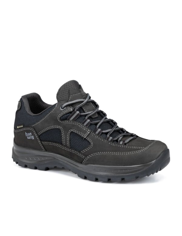 Hanwag Gritstone GTX Heren (Maat - 6,5, Kleur - Asphalt/Black)