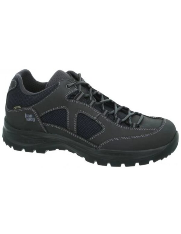 Hanwag Men's Gritstone II Wide GTX (Maat - 8,5, Kleur - Asphalt/Black)
