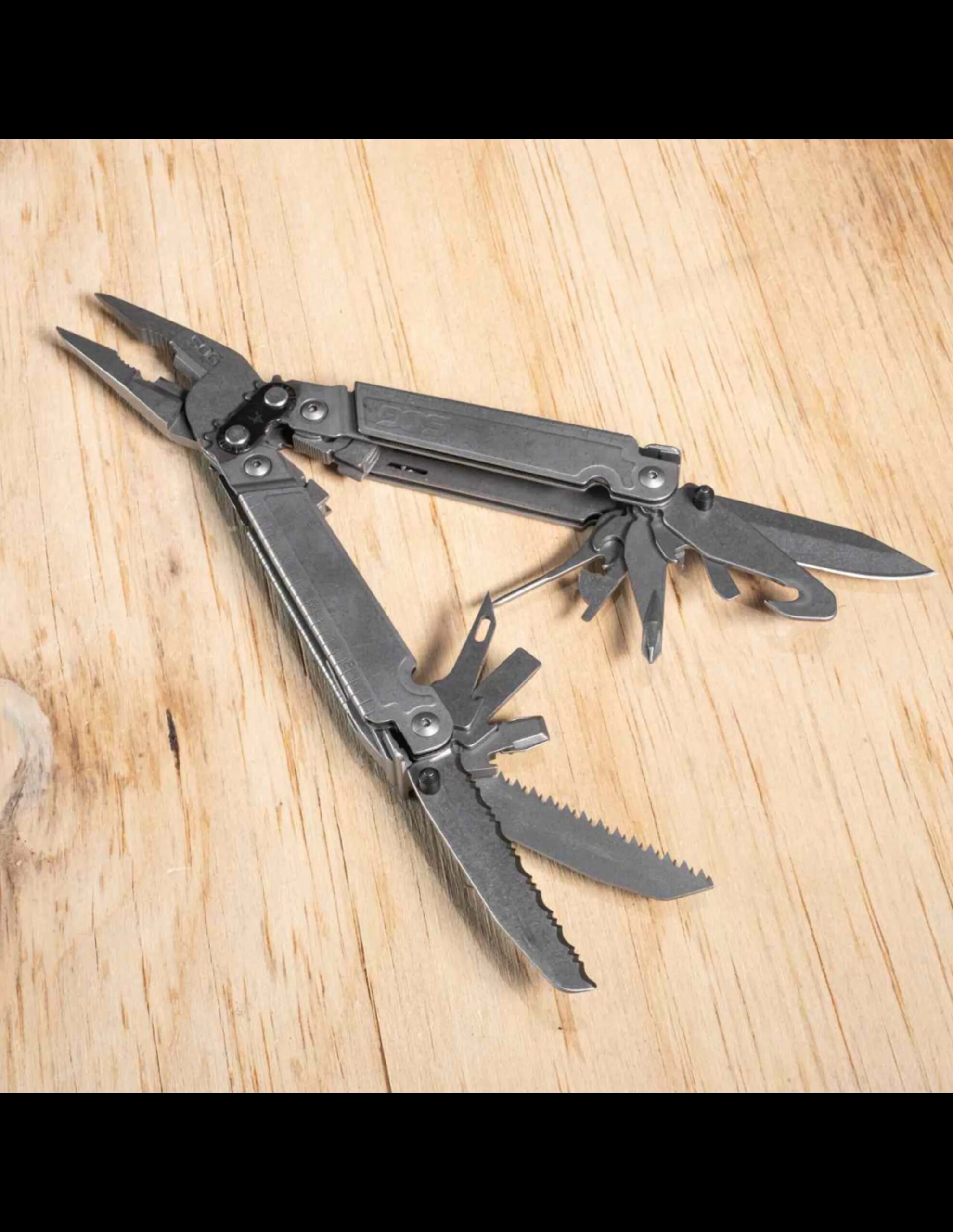 SOG Power Access Assist MT Multitool (Maat – OS, Kleur – Stone Washed)
