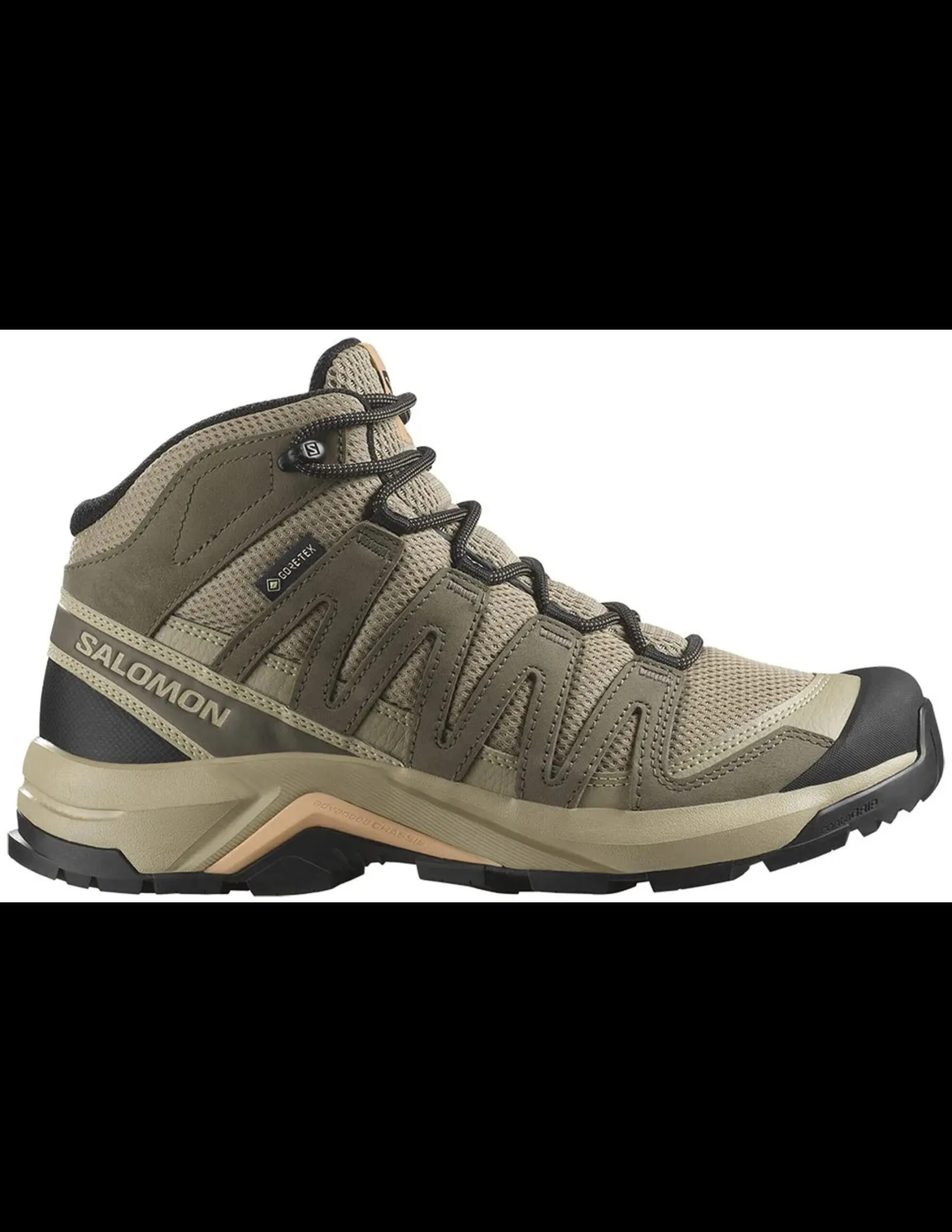 Salomon Shoes X-Adventure Recon Mid GTX Wandelschoen Dames (Maat – 4,5, Kleur – Dsrtan)