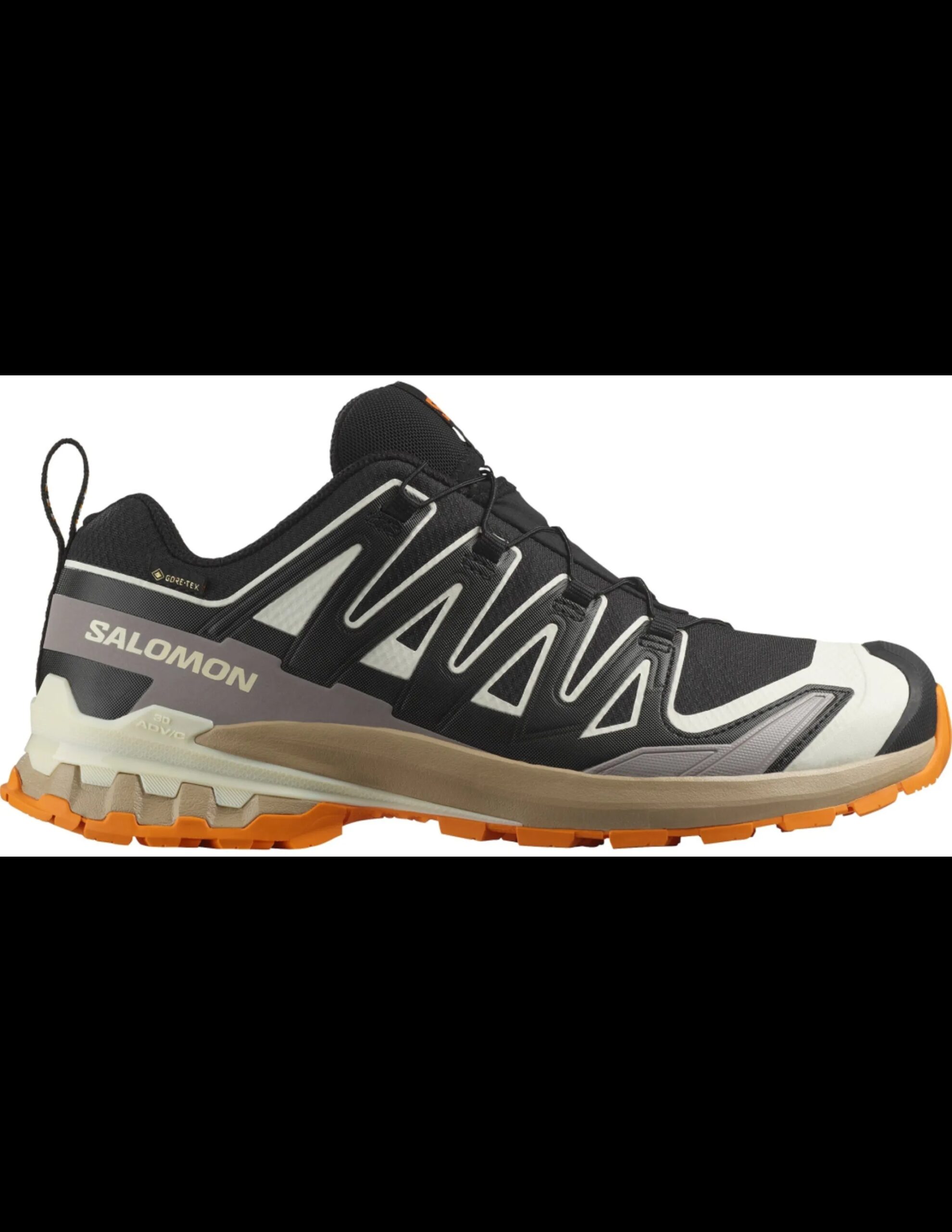 Salomon Shoes Xa Pro 3D V9 GTX Trailrunning Heren (Maat – 11, Kleur – Black / Vanilla Ice / Turmeric)